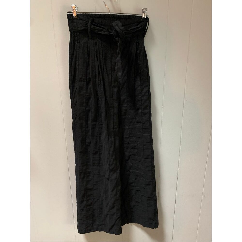 Third Form wide Legged Stripped Linen Cotton Blend Pants XS